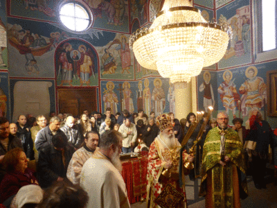Крстопоклона Недела - Архиерејска Литургија во Довлеџик