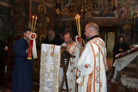 Архиерејска Божествена Литургија во Лесновскиот манастир