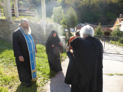 Архиерејска Божествена Литургија во манастирот Свети Атанасиј, Журче