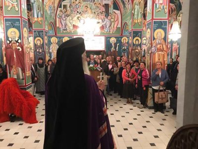 Рождество на Пресвета Богородица - Вечерна богослужба во Новаци