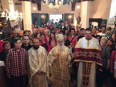 Архиерејска Божествена Литургија во манастирот Свети Атанасиј - Смолево