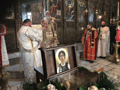 Свети Нектариј Битолски - Архиерејска Вечерна и Светета Божествена Литургија во соборниот храм „Свети Великомаченик Димитриј“ во Битола