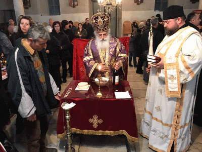 Задушница – Света Архиерејска Заупокоена Литургија во храмот Свети Великомаченик Димитриј, во Битола