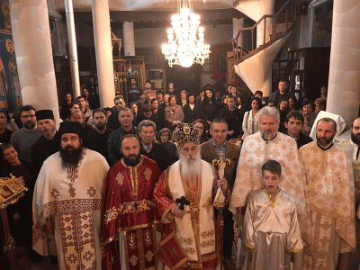 Свети Георгиј Победоносец – Света Архиерејска Литургија во Ресен