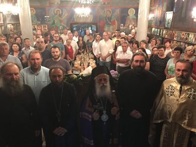Духовден – Мало Повечерие во храмот „Света Троица“, во Буковски Ливади