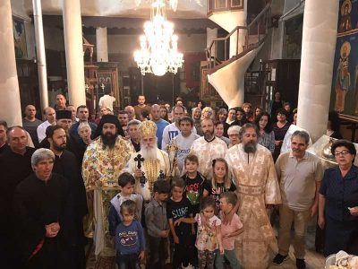 Четврта недела по Педесетница – Света Архиерејска Литургија во храмот „Свети Великомаченик Георгиј“, во Ресен