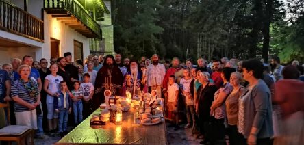 Архиерејска Вечерна богослужба во манастирот Свети Илија – Ротино