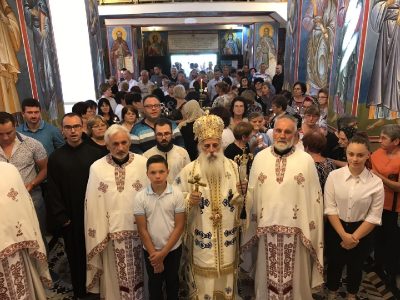 Света Параскева (Петка) Римјанка – Света Архиерејска Литургија и Панихида за загинатите бранители во Прилеп