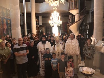 Седма недела по Педесетница – Света Архиерејска Литургија во храмот „Свети Великомаченик Георгиј“, во Ресен