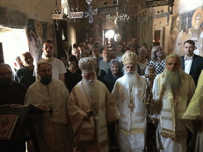 Преображение Господово – Света Архиерејска Литургија во Зрзе