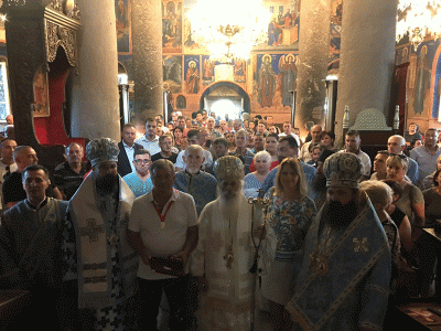 Свети Јоаким Осоговски - Света Архиерејска Литургија во манастирот „Свети Јоаким Осоговски“ - Крива Паланка