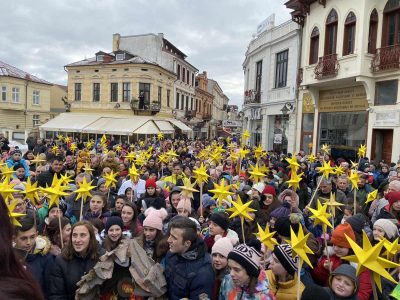 Бадник со дечињата од Преспанско-пелагониската епархија
