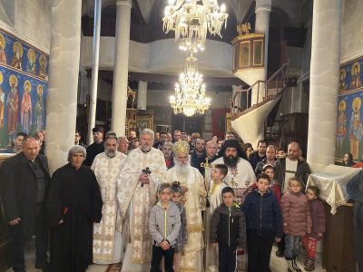 Недела на Свети Григориј Палама – Света Архиерејска Литургија во храмот „Свети Великомаченик Георгиј“, во Ресен