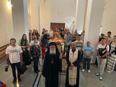 Раѓање на Свети Јован Крстител – Празнична Вечерна богослужба во манастирот „Свети Јован Крстител“ – во Битола