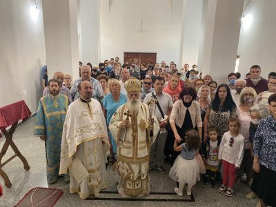 Отсекување на главата на Свети Јован Крстител – Света Архиерејска Литургија во манастирот „Свети Јован Крстител“ – (Германски гробишта) во Битола