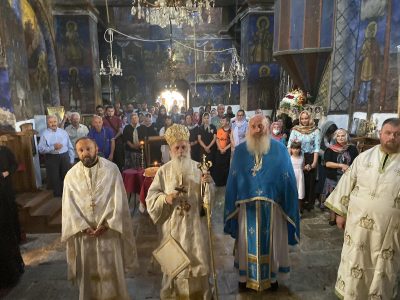 Раѓање на Свети Јован Крстител – Света Архиерејска Литургија, во Слепче