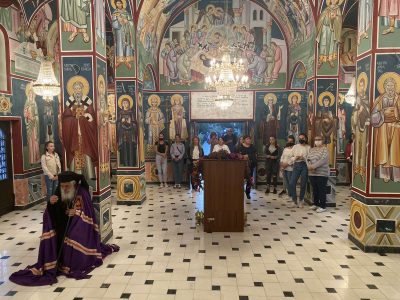 Рождество на Пресвета Богородица – Празнична Вечерна богослужба во манастирот „Рождество на Пресвета Богородица“ во село Новаци