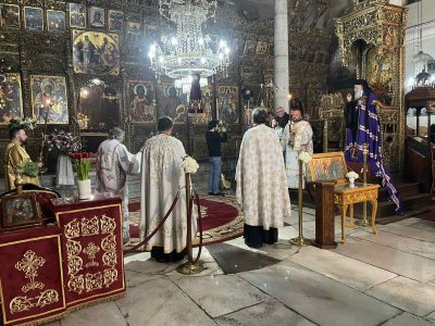 Свети Великомаченик Димитриј – Архиерејска вечерна во Битола