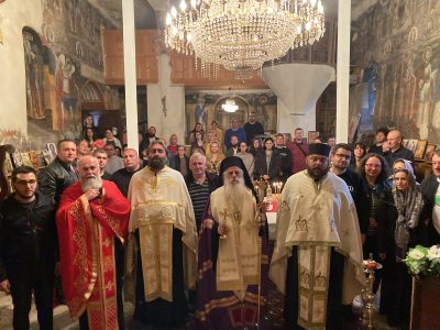 Празнична Вечерна во манастирот Свети Георгиј – Велушина