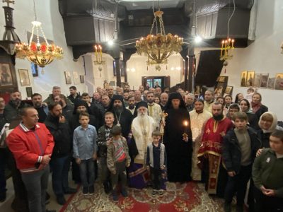 Воскресна Вечерна богослужба и монашки постриг во манастирот „Успение на Пресвета Богородица“, во Јанковец