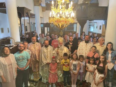 Недела на Сите Свети – Света Архиерејска Литургија во храмот „Свети Великомачени Димитриј“, во Буково