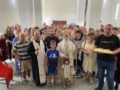 Отсекување на главата на Свети Јован Крстител – Света Архиерејска Литургија во манастирот „Свети Јован Крстител“ – (Германски гробишта) во Битола