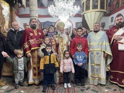 Триесет и втора недела по Педесетница (Недела по Богојавление) - Света Архиерејска Литургија во храмот „Света Недела“, во Битола