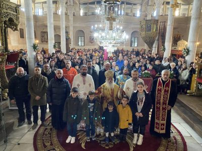 Рождество Христово – Божик – Света Архиерејска Божествена Литургија во соборниот храм „Свети Великомаченик Димитриј“, во Битола