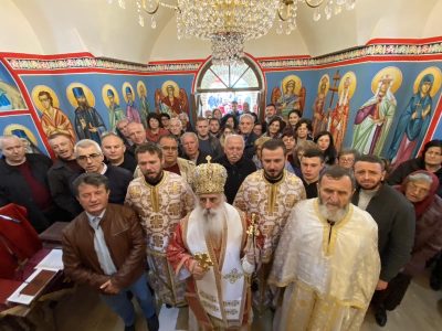 Петта недела по Пасха, Света Архиерејска Литургија во храмот „Свети Атанасиј Велики“, во село Арилево