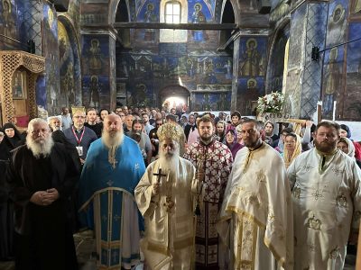 Раѓање на Свети Јован Крстител – Света Архиерејска Литургија, во Слепче