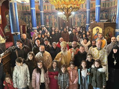 Двасет и деветтата недела по Педесетница (Недела на Светите Праотци)– Света Архиерејска Литургија во храмот „Рождество на Пресвета Богородица“, во Битола
