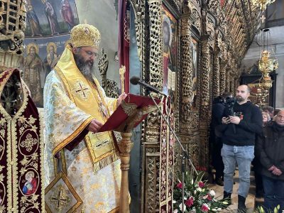 Наречение и Хиротонија на Високопреподобниот Архимандрит Никола за Епископ Велички