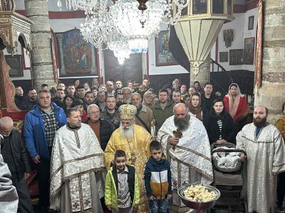 Недела на Страшниот Суд (Месопусна недела) – Света Архиерејска Литургија во храмот „Света Великомаченица Недела“, во Битола