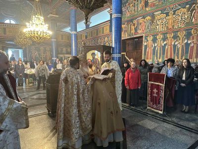 Велики Четврток – Света Архиерејска Василиева Литургија во храмот „Рождество на Пресвета Богородица“, во Битола