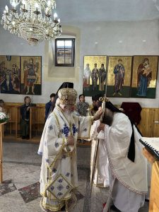 Света Архиерејска Литургија во манастирот Свети Великомаченик Димитриј, во село Селце